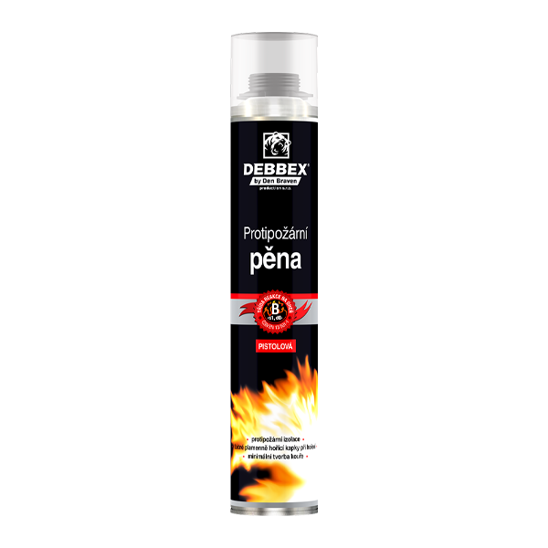 DEBBEX Protipožární pistolová pěna 750 ml (2)