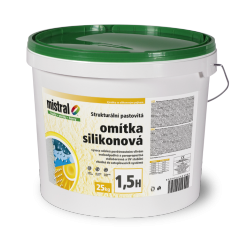 Mistral omítka silikonová příplatkový odstín 25 kg