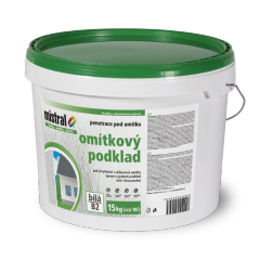 omítkový podklad bezpříplatkový odstín
