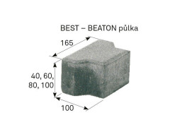 beaton půlka přírodní