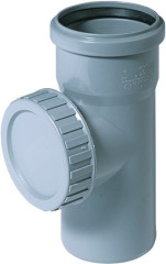 HTRE 75 čistící tvarovka (kruhový uzávěr)