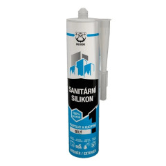 Sanitární silikon BULDOG bílý 310 ml