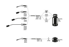 hořák PB opalovací, hadice 3m, regulátor tlaku, kulatý O12mm, na trubky 15mm, plochý 17mm/380mm (1)