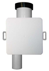 HL zápachová uzávěra DN32 podomítková vodní, s přídavnou mechanickou zápachovou uzávěrou,