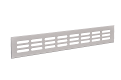 HACO Hliníková větrací mřížka 400x60 elox přírodní